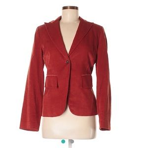 Banana Republic,  Burnt Orange corduroy blazer, size 4